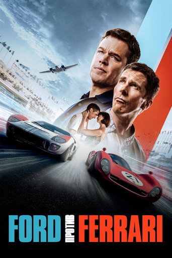 Постер Ford против Ferrari